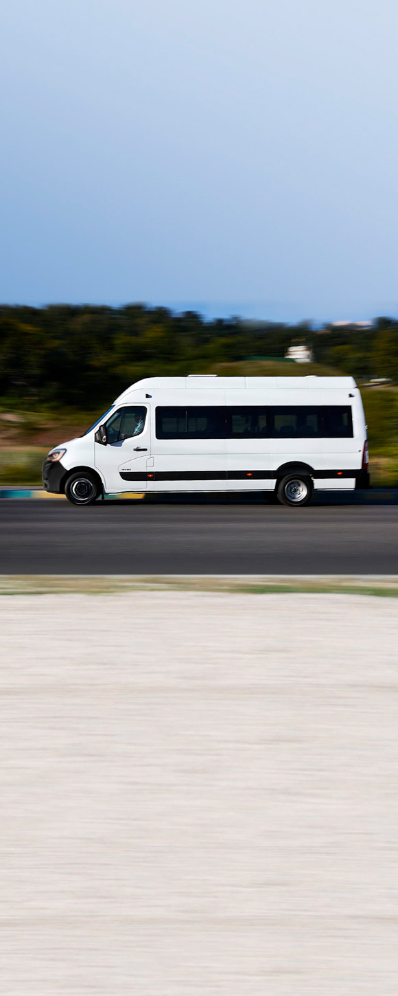 Master Bus  on the road