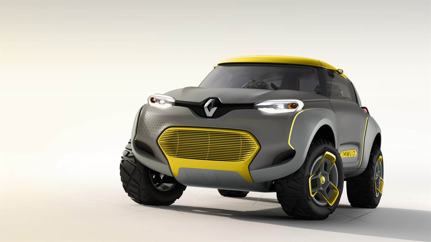 Renault KWID Concept - 3/4 автомобиля спереди